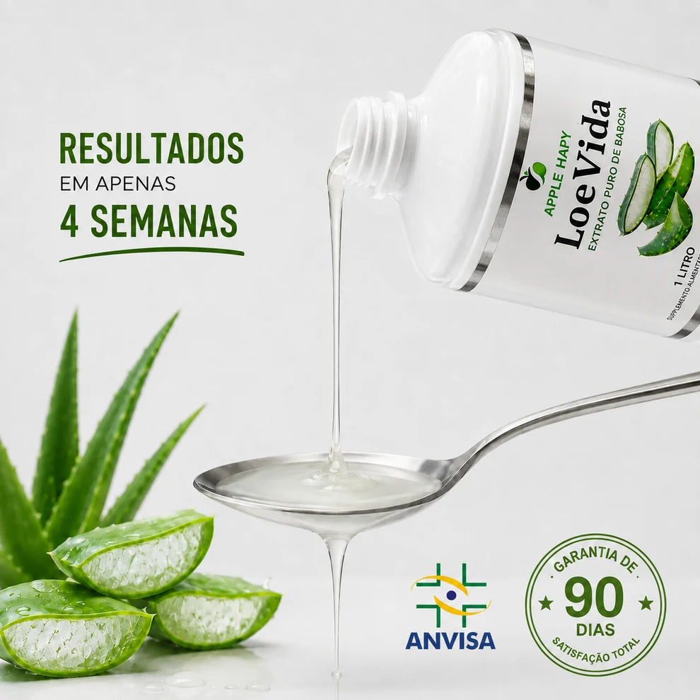 LoeVida® – Extrato Natural de Babosa