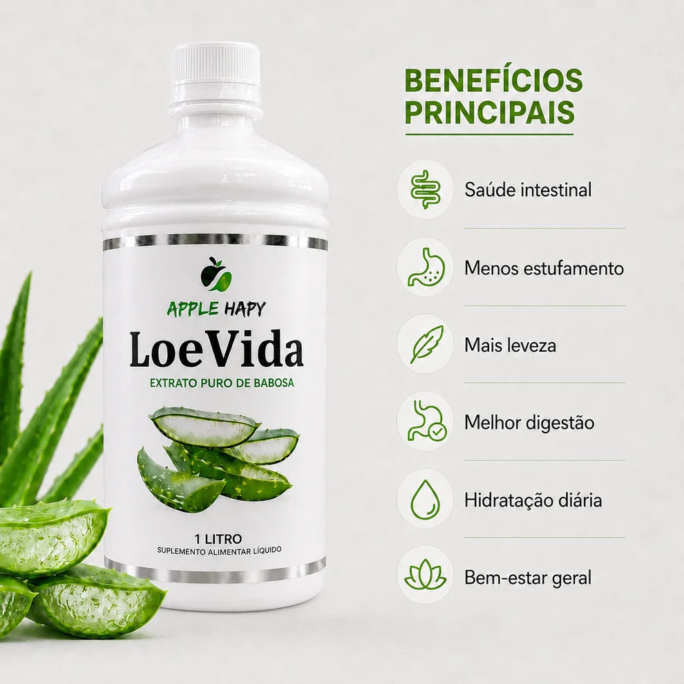 LoeVida® – Extrato Natural de Babosa